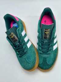 Adidas Gazelle Collegiate Green Lucid Pink (damskie) EU 38