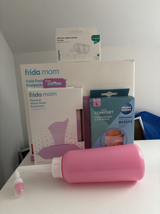 Zestaw poporodowy Frida Mom, canpol babies, babyono