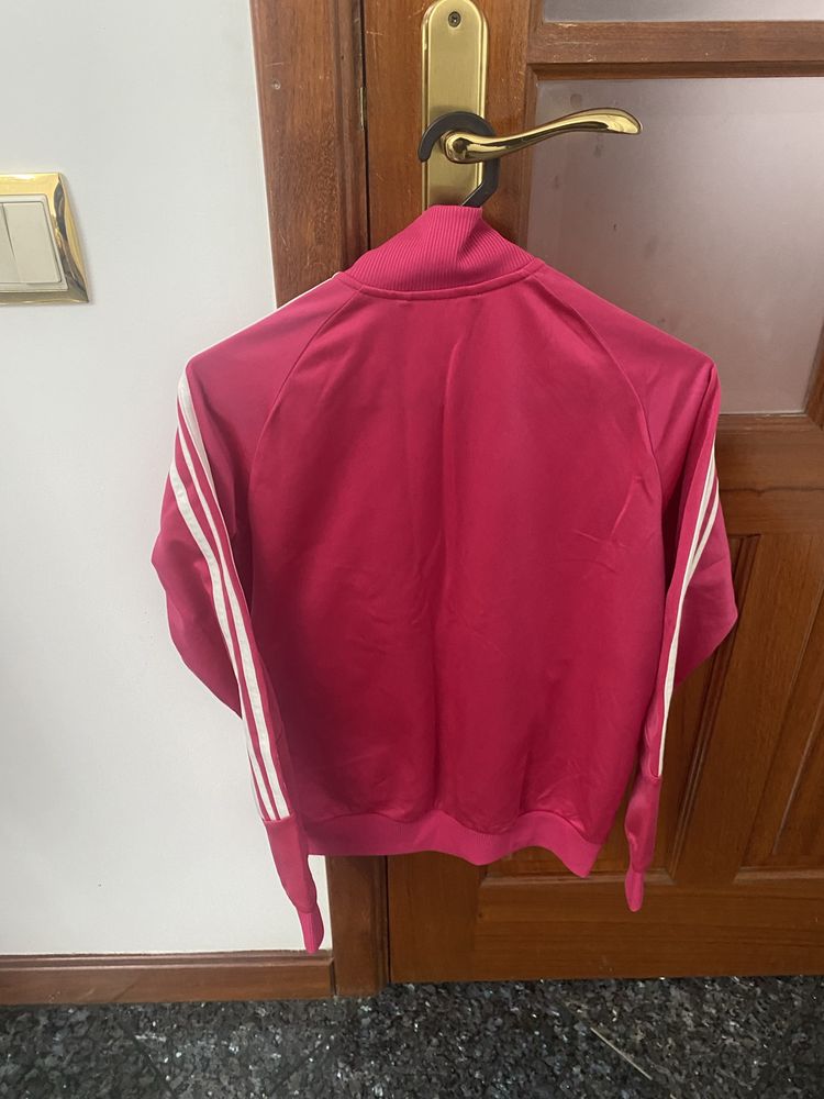 Casaco Adidaa cor de rosa