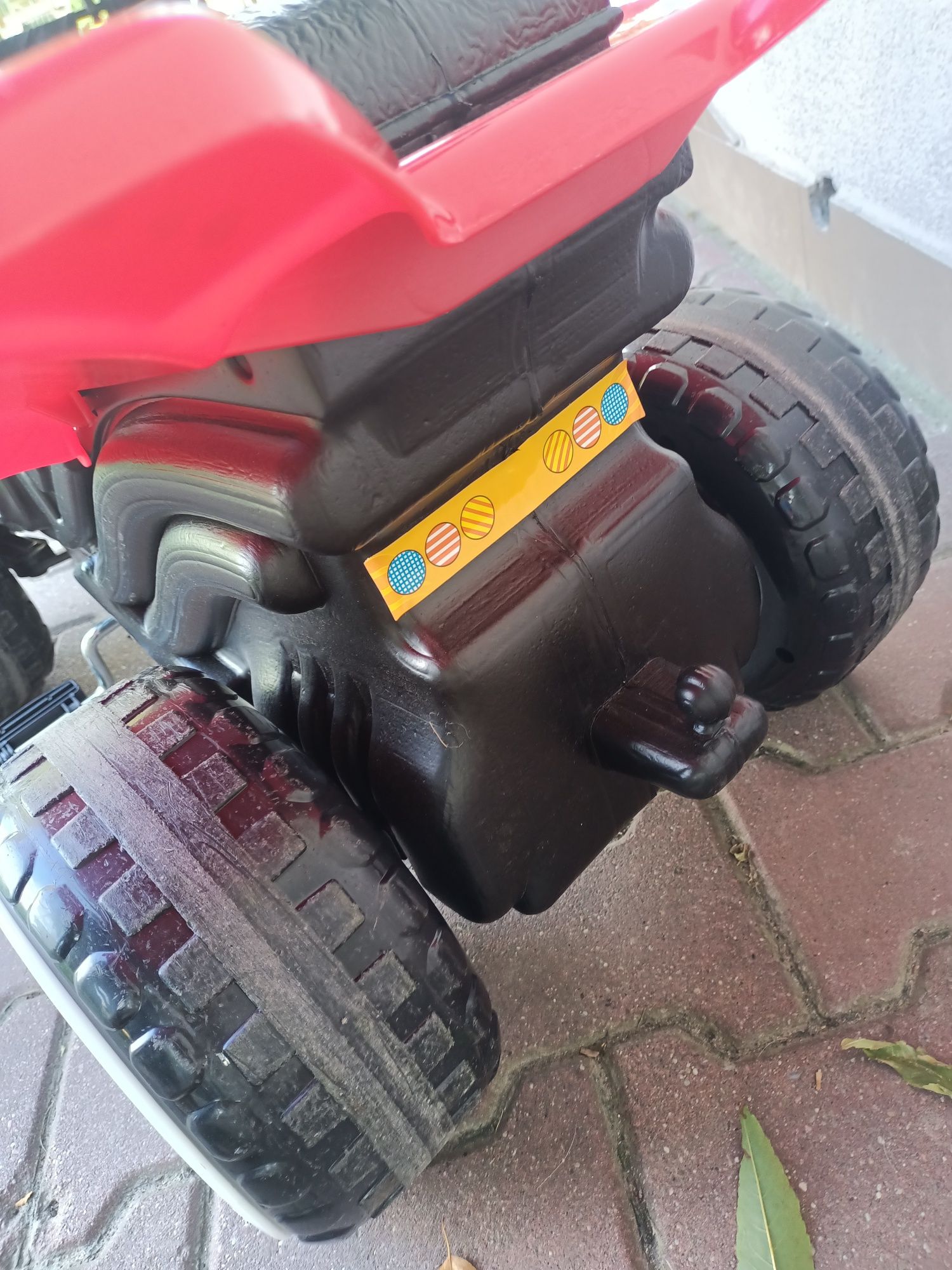 Quad motor pojazd na pedały duży