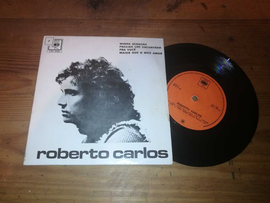 ROBERTO CARLOS (RARO) - Minha Senhora (Ed Moçambique)	SINGLE