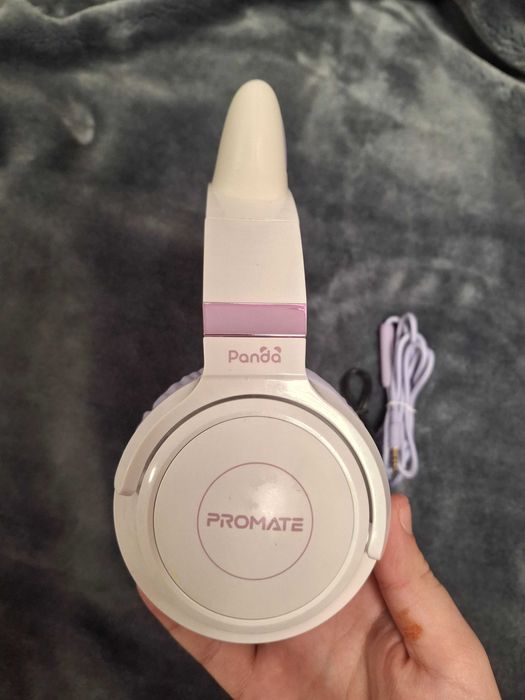 Навушники з котячими вушками Promate