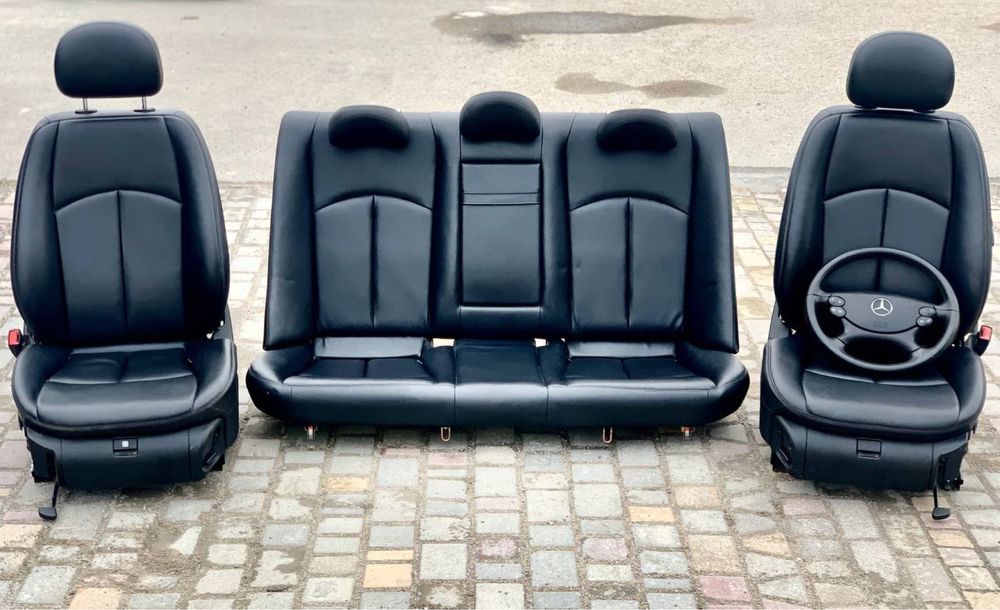 Салон Mercedes Benz w211 Седан Шкіряний Рестайлинг АвтоРазборка