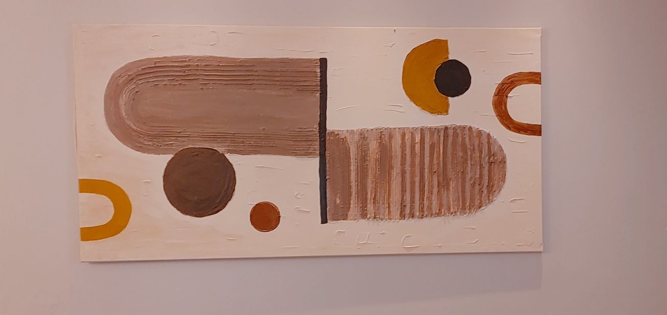 Obraz Boho duży 160x80, struktura 3d