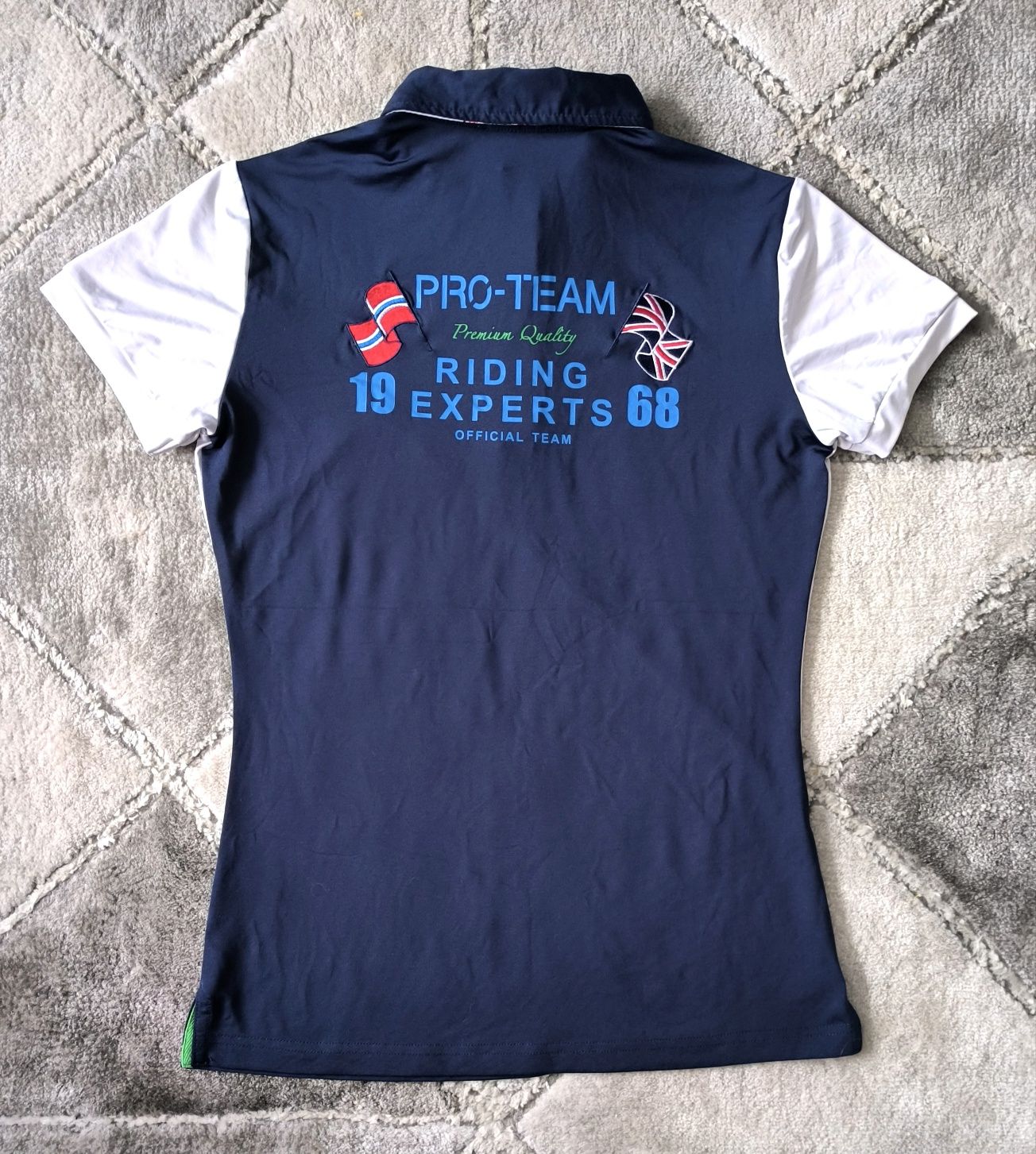 Bluzka jeździecka treningowa, HKM PRO TEAM, XS, S, M