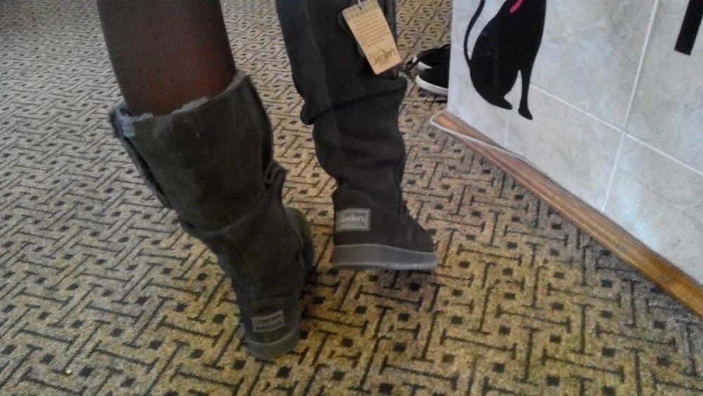 Шикарные УГГИ Skechers Keepsake в виде UGG. Размер 6. Австралия.Сапоги