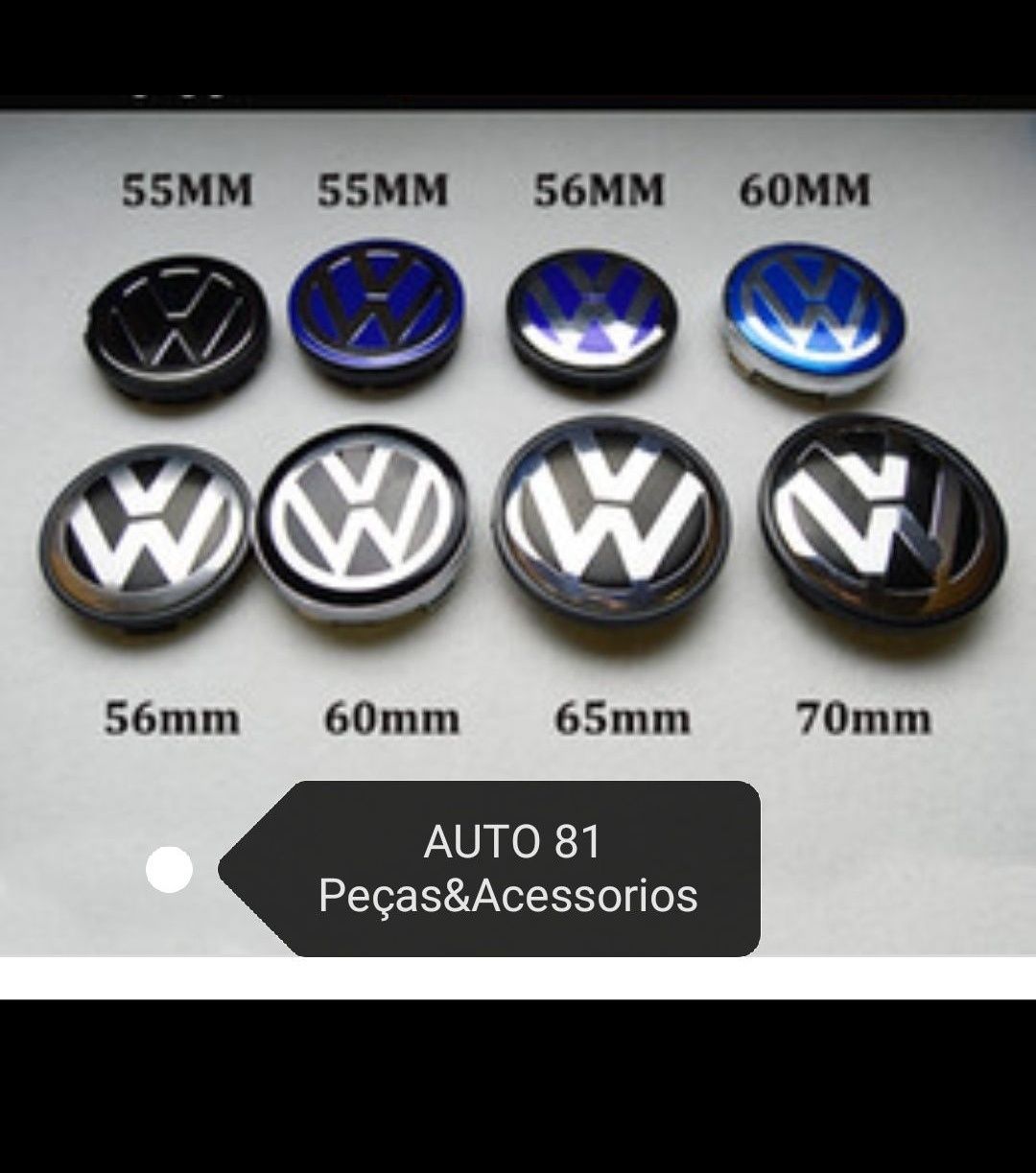 Centros de Jante VW Amarok, Touareg, Transporter "Novos"