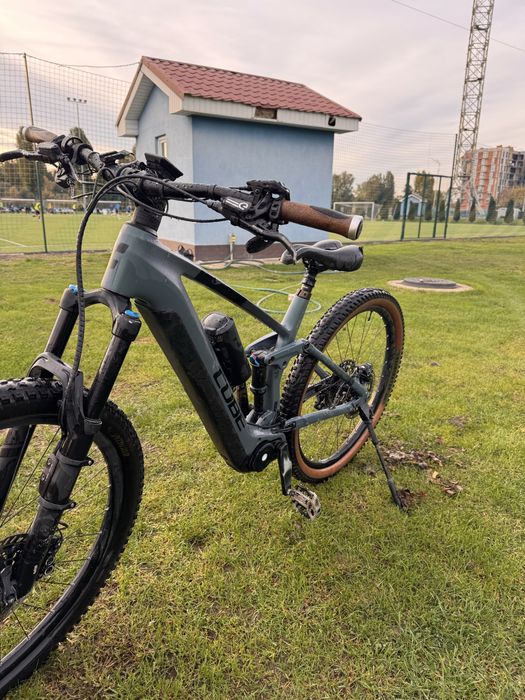 Велосипед ebike cube 750