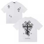 Футболка Chrome Hearts Logo унисекс Хром Хартс с крестами новинка 2025