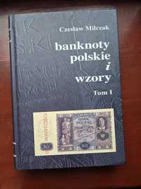 Czesław Miłczak katalog banknotów tom I wzory używana jak nowa