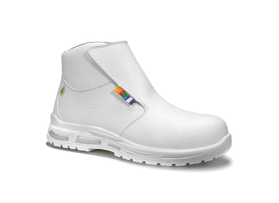 Buty robocze Elten BRICE XXTM white Mid ESD S3S R.44 (59)