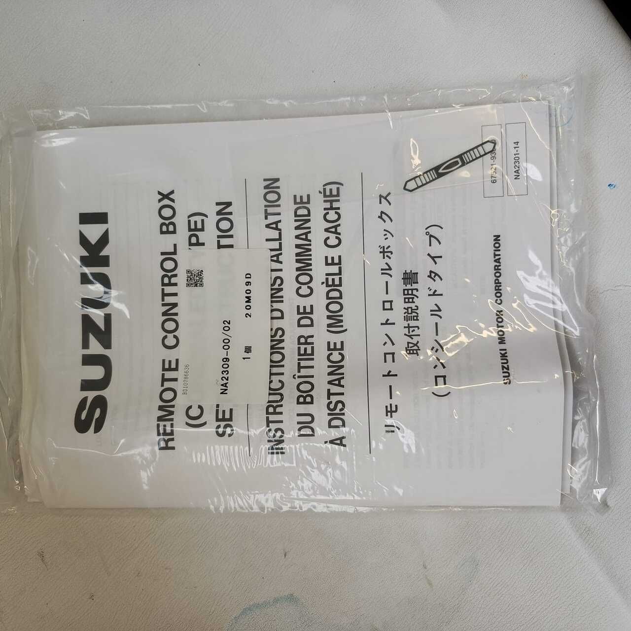Manetka Suzuki Yamaha boczna z trim do zabudowy nowa