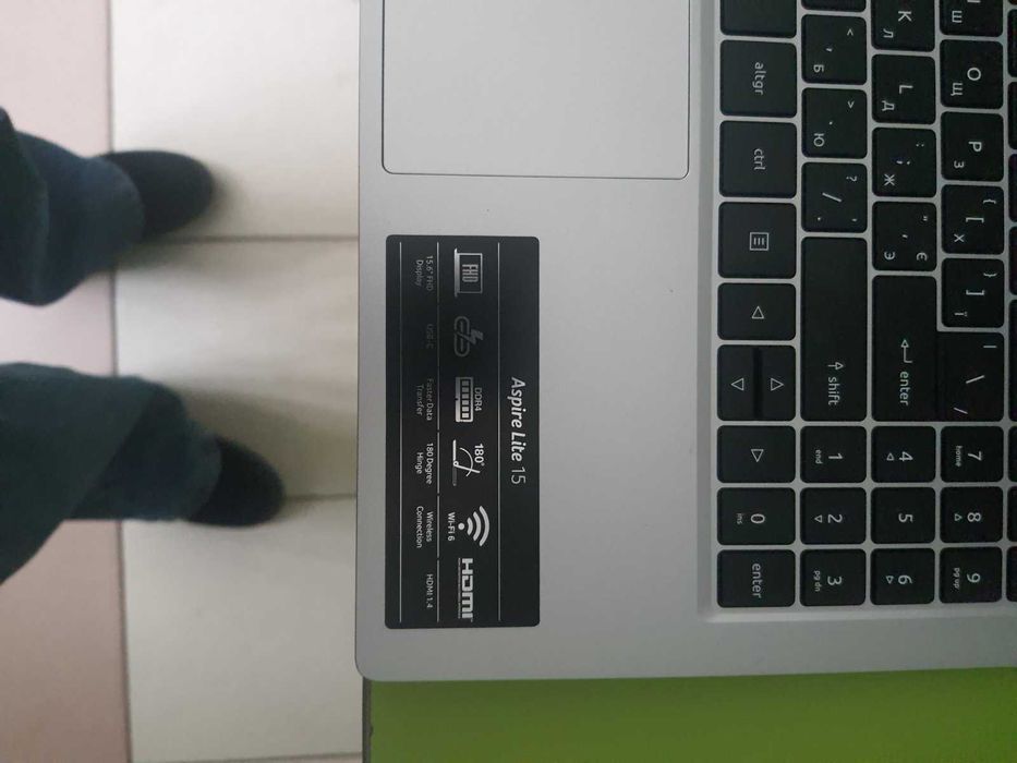 є 90 Ноутбуків‼️НОВЫЙ‼️1 год гарантия‼️Acer Ryzen 7 5700U/RAM16/SSD512