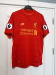 Piłkarska sportowa koszulka new balance liverpool męska M