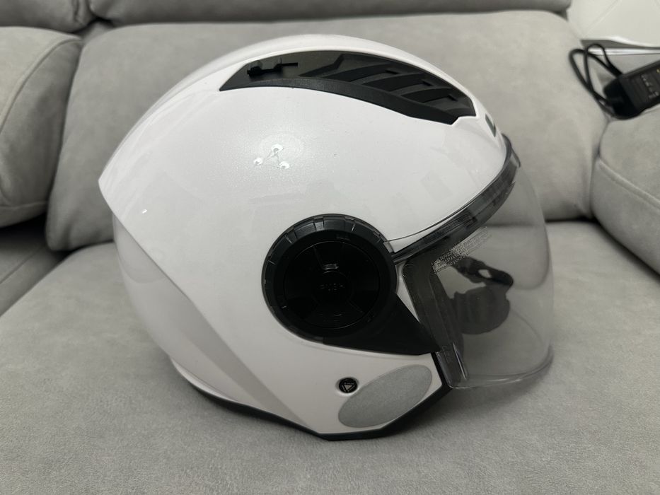 Capacete Jet LS2 Of616 Airflow Ll White L
