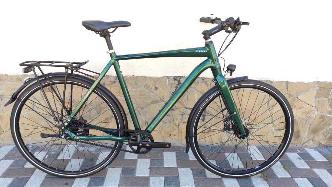 Велосипед Conrad Velo de Ville на ремне на планетарке городской большо
