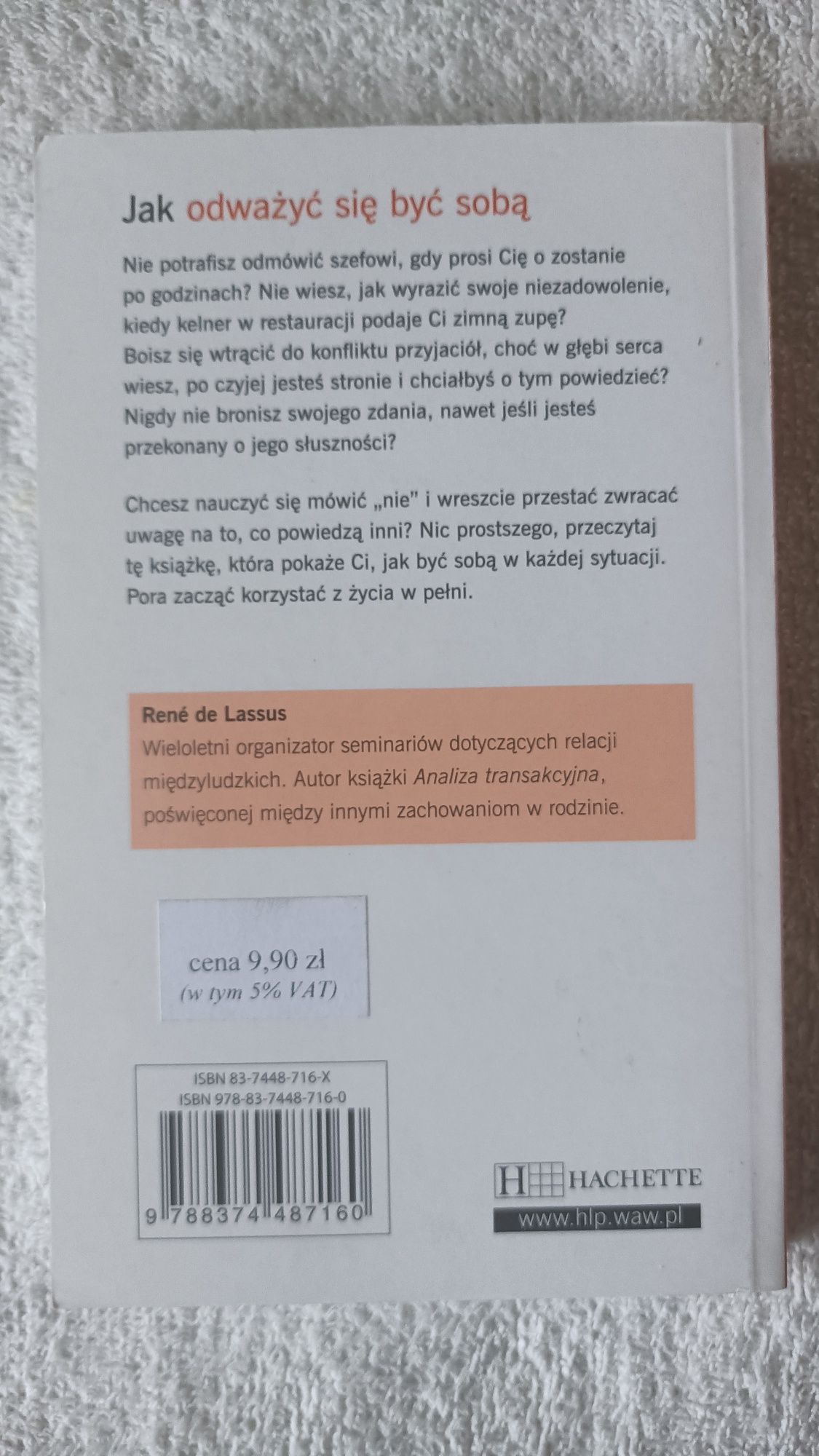 Jak odważyć się być sobą René de Lassus