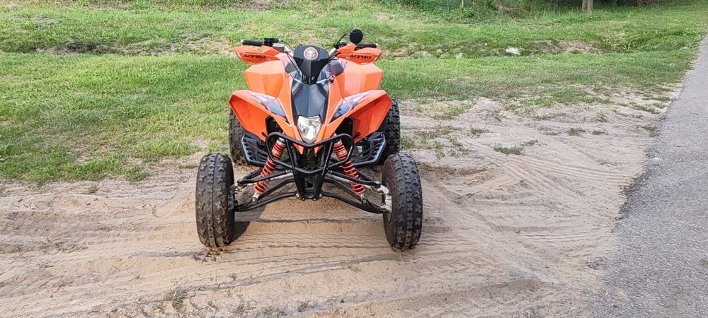 Quad KTM XC 525 LIFTING nie sx 505 , 450 Zarejestrowany L7e Wsteczny