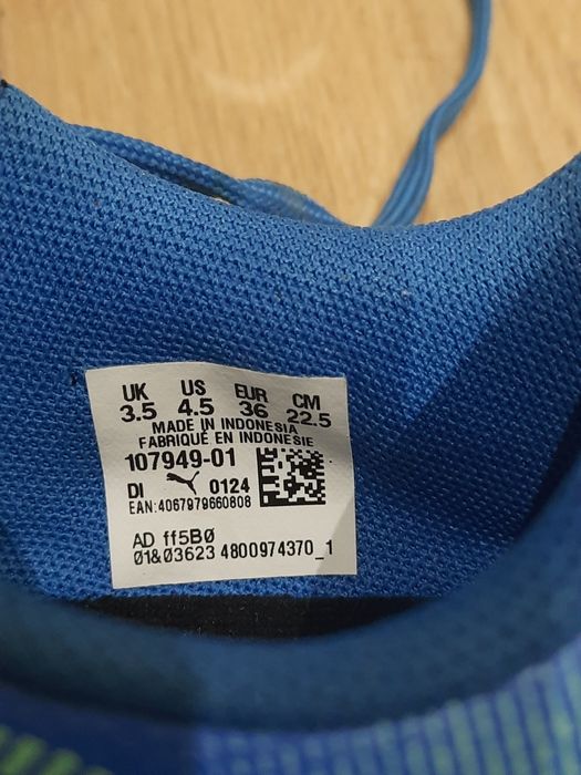 Korki Puma dla dziecka roz. 36