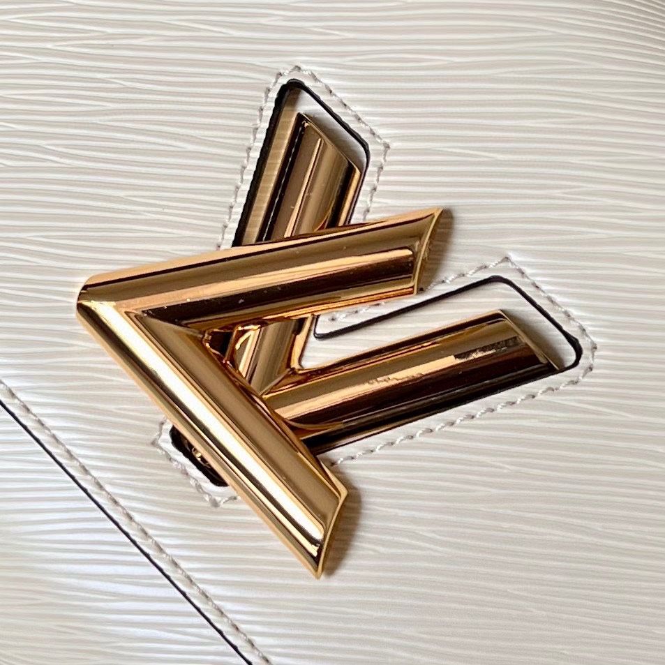 Torebka Na Ramię Biała Kremowa Louis Vuitton LV
