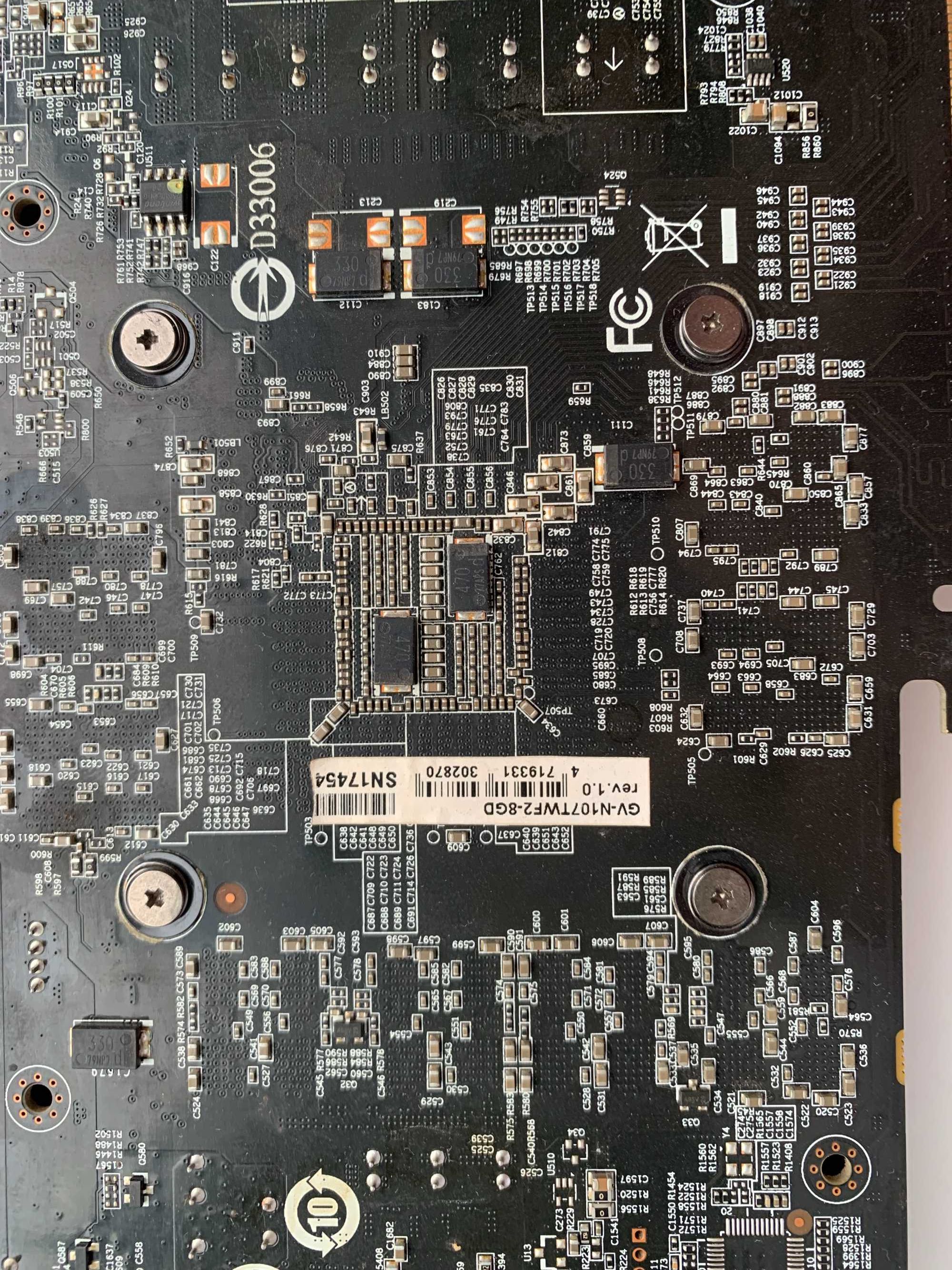 Відеокарта Gigabyte GeForce GTX 1070 Ti Gaming 8192MB GDDR5 (256bit)