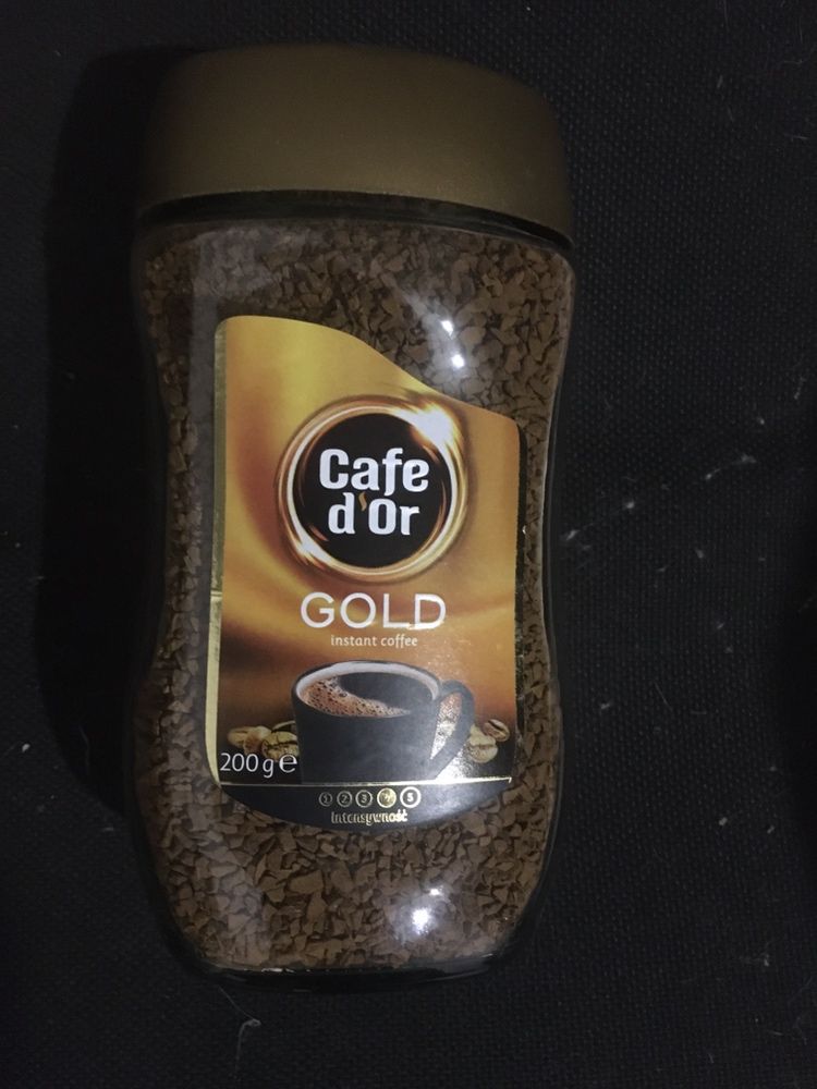 Кава Cafe d`Or Gold розчинна 200 г у скляній банці