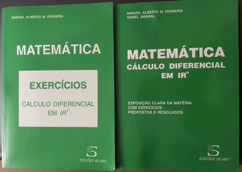 Livros de Matemática Cálculo Diferencial em IRn Manuel Ferreira