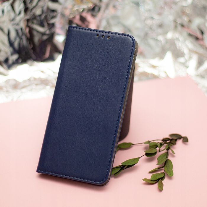 Etui Z Klapką Magnetic Samsung Galaxy A55 5G Książkowe Granatowe