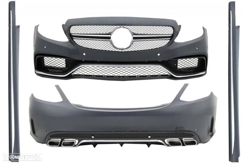Kit Completo Mercedes Class C (W205) Look C63 AMG