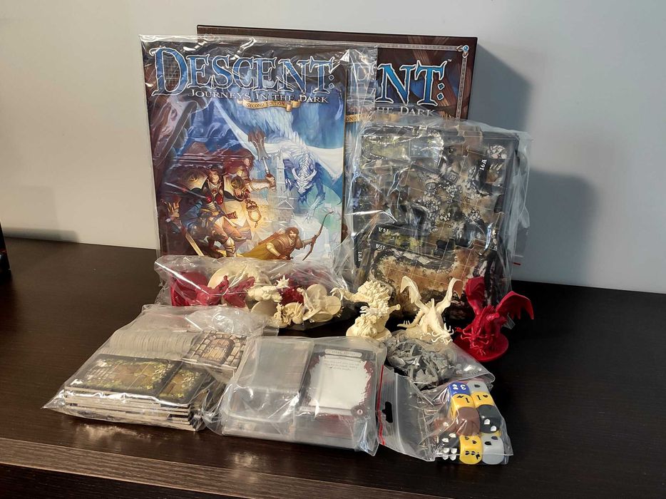 Descent: Journeys in the Dark Second Edition + dodatki ENG