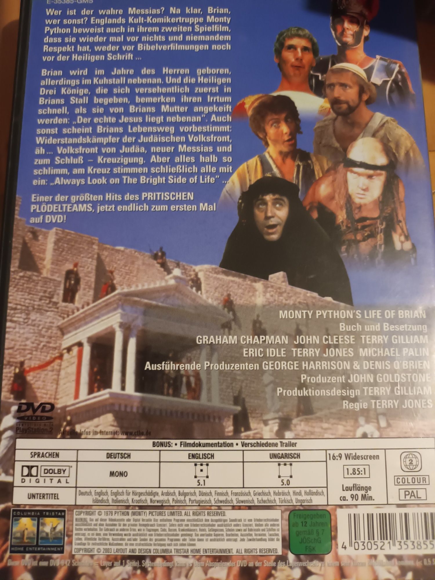 Żywot Briana Monty Python dvd
