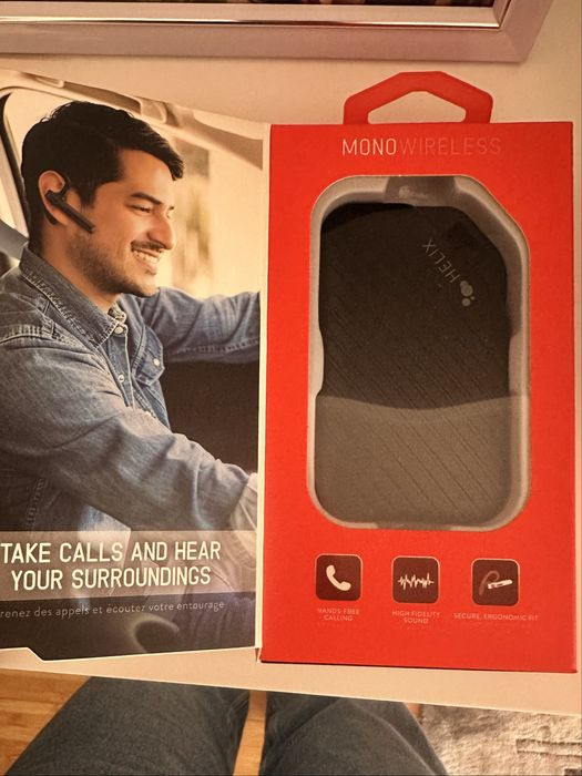 Навушник бездротовий моно. оригінал із америки