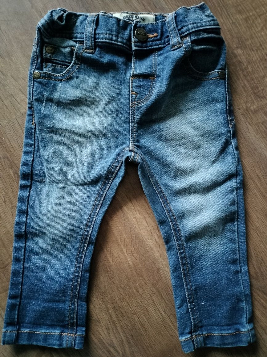 Spodnie dżinsowe dla chłopca rozmiar 68/74 next
