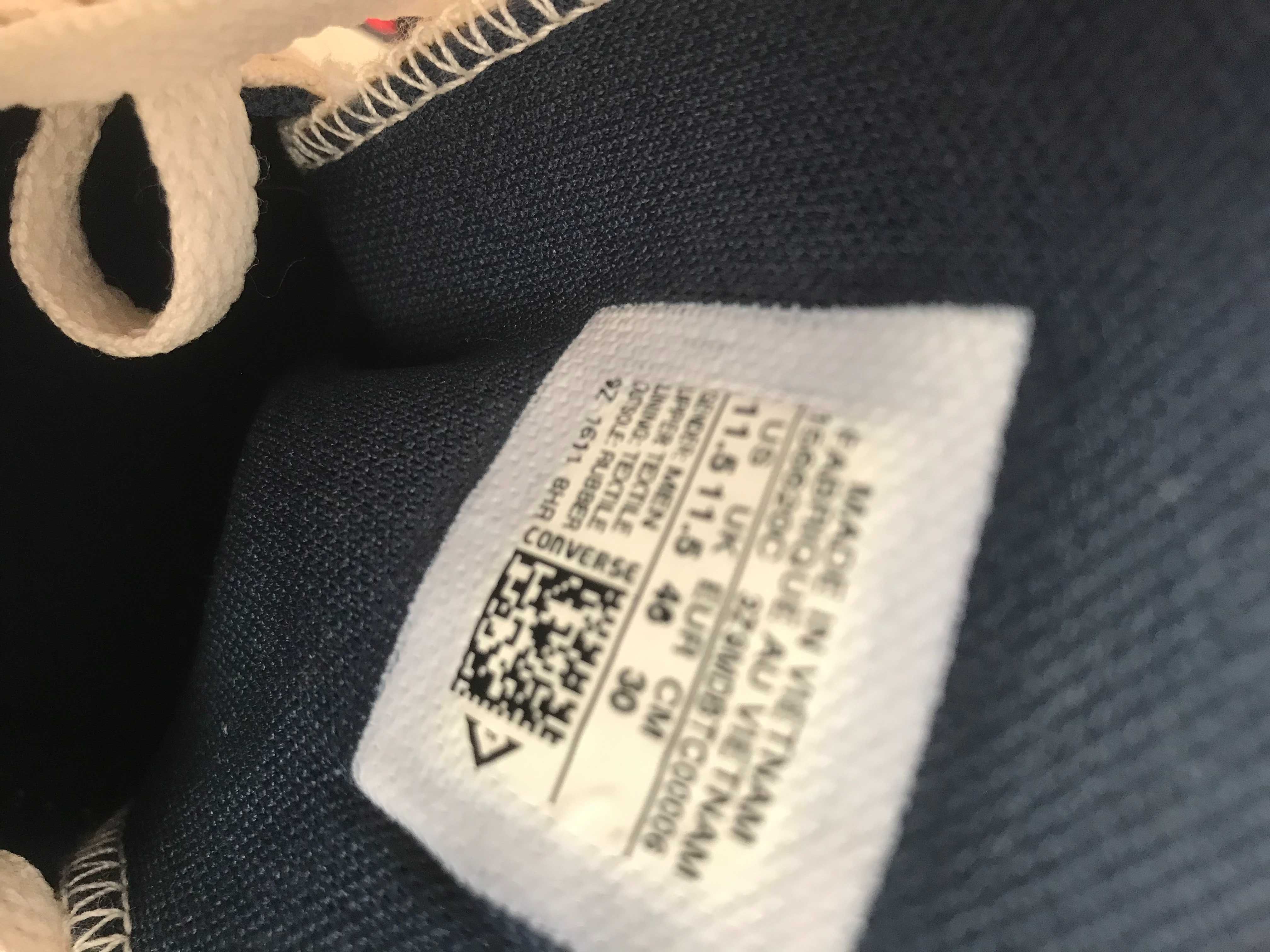 Кеди чоловічі CONVERSE устілка 30см размер 44