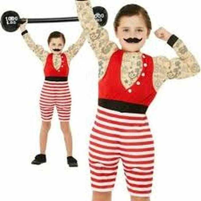 Карнавальний новорічний костюм силача дитячий дорослий підлітковий