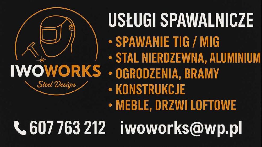 Usługi Ślusarsko-Spawalnicze, balustrady, ogrodzenia, meble loftowe