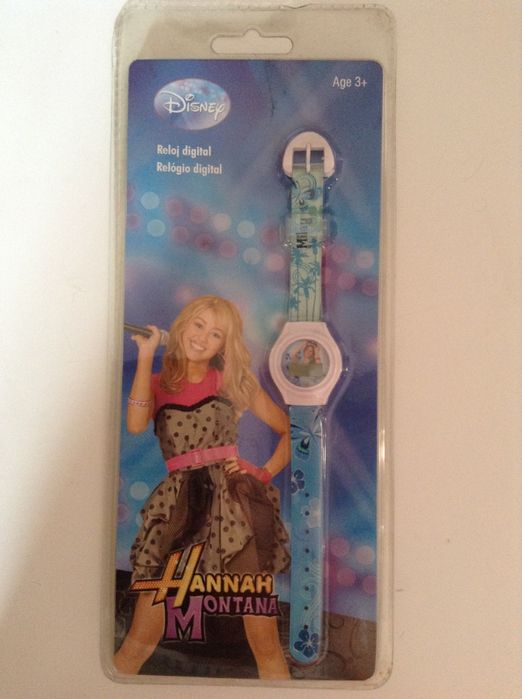 Relógio digital "Hannah Montana" (novo)