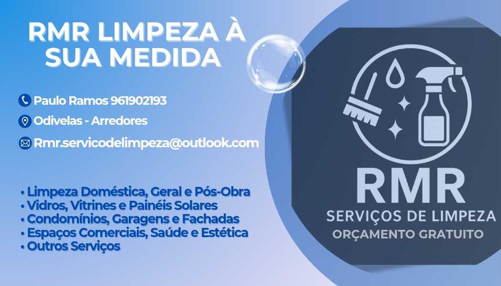 Limpeza à sua medida /orçamento.