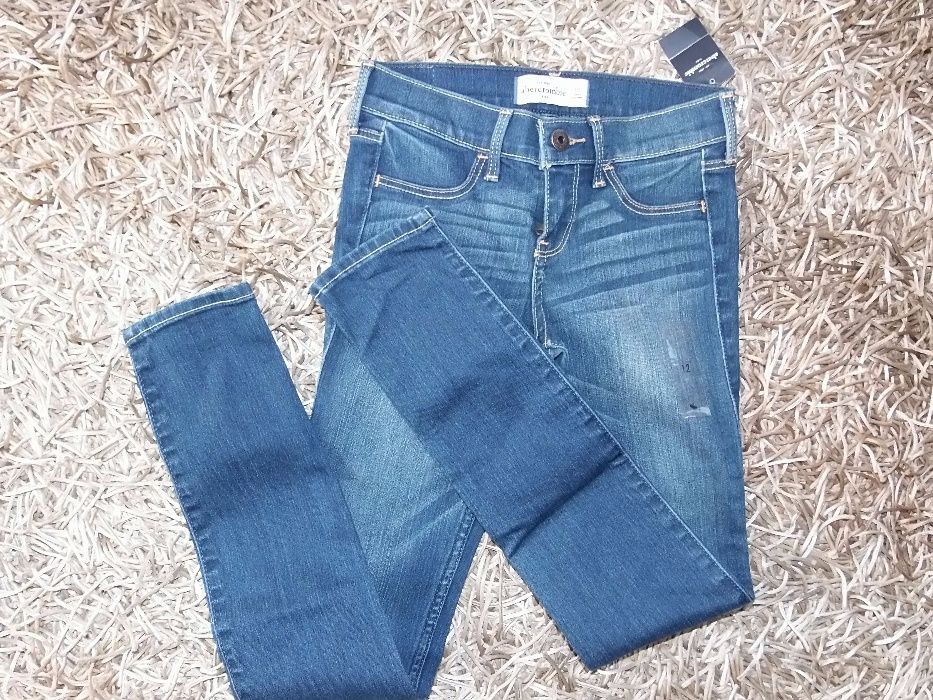 ABERCROMBIE NOWE extra SPODNIE miękki jeans r 152 _ 12 lat