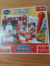 Gra edukacyjna 4+ Tref Disney Farma Mikiego magiczne pióro ołówek