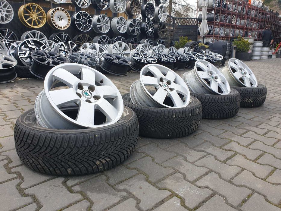 Felgi aluminiowe Skoda 15" 5x100 6j et43 Vw Seat Audi itp.