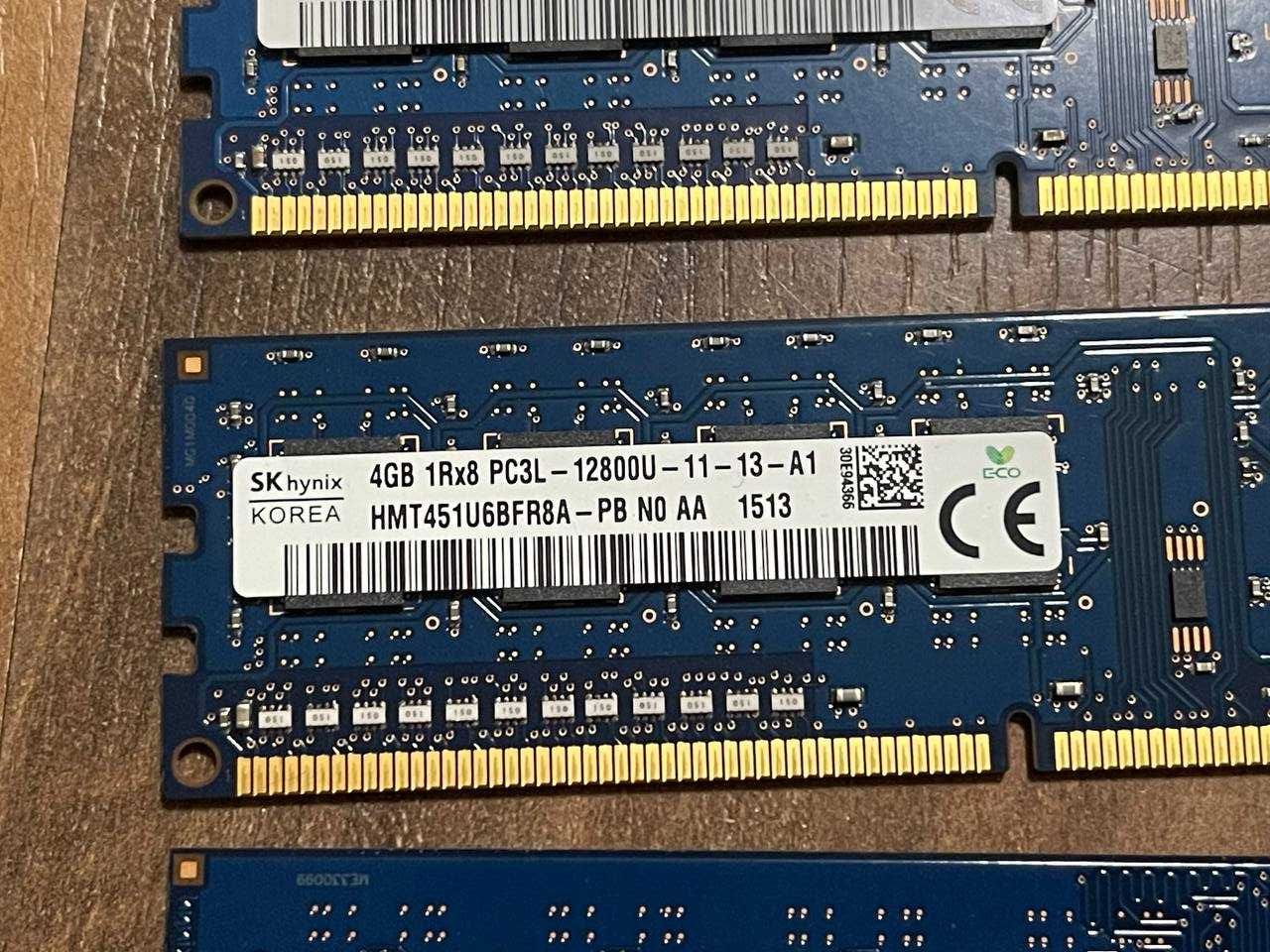 Оперативная память Hynix 4GB DDR3 1Rx8 PC3L-12800U