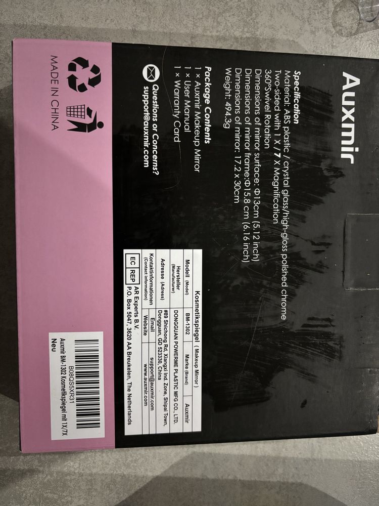 Auxmir lusterko kosmetyczne nowe