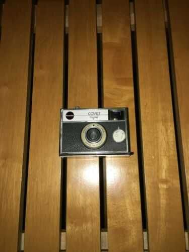 ## máquina fotográfica Bencini comet rapid + flash (vintage) ##