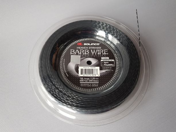 Solinco Barb Wire 16L/1,25 mm - 12 m - Naciąg tenisowy