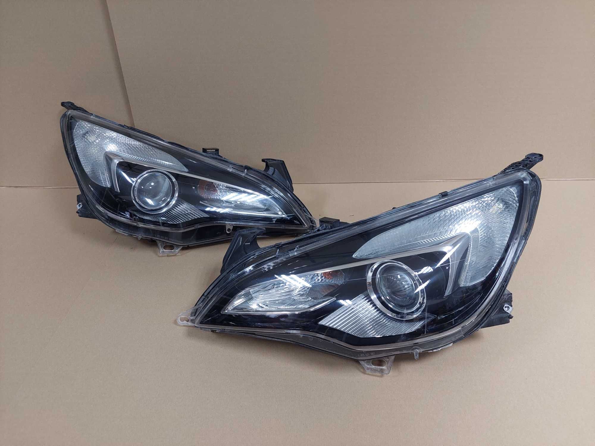 Opel Astra J IV 4 GTC 10-14r lampa przód prawa + lewa EU BDB KPL