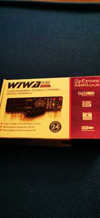 Dekoder tv DVB-T/T2 WIWA H. 265 MINI
