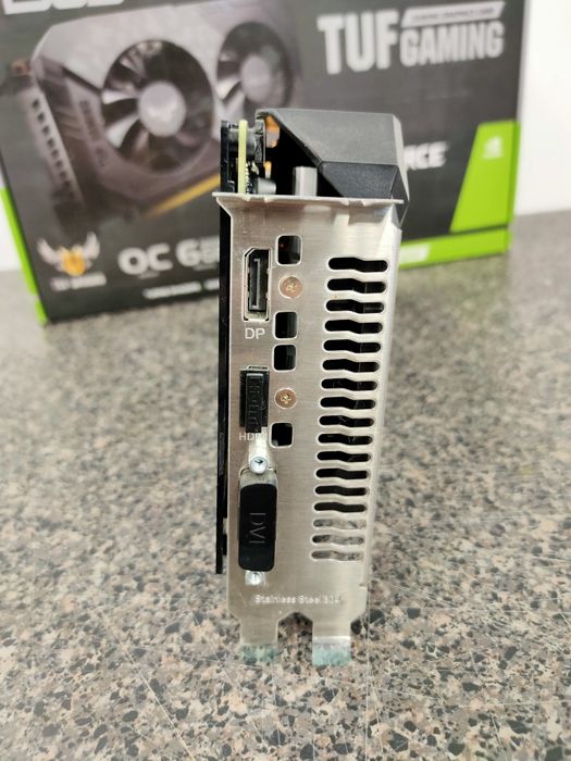 Видеокарта ASUS Tuf GTX 1660 Super Любые проверки Магазин NEON