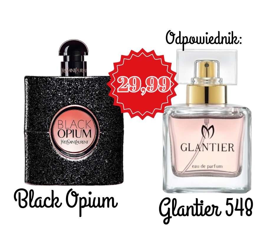 Nowe perfumy glantier 548 BlackOpium 50ml OKAZJA!!!