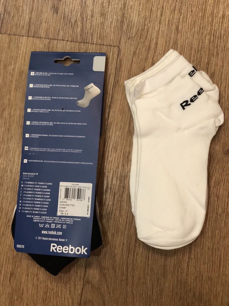 Носки оригинал reebok